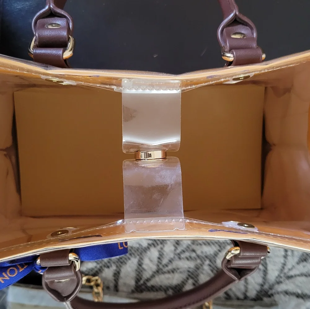 Authentic LV Store Sack/Bag in Protective Clear Tote - Picture 5 of 12